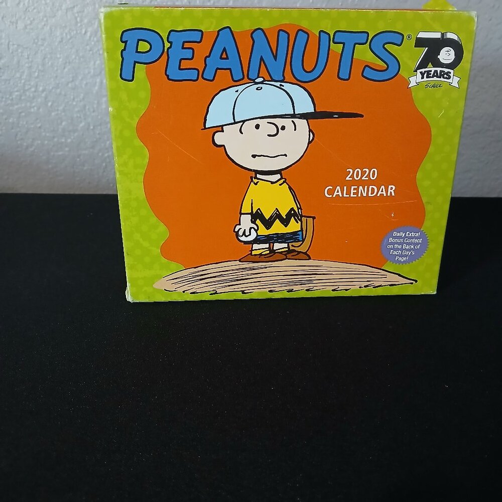 Peanuts calendar 2020